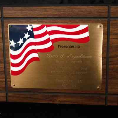 Wooden Plaque, Harbor Area V.E.C.