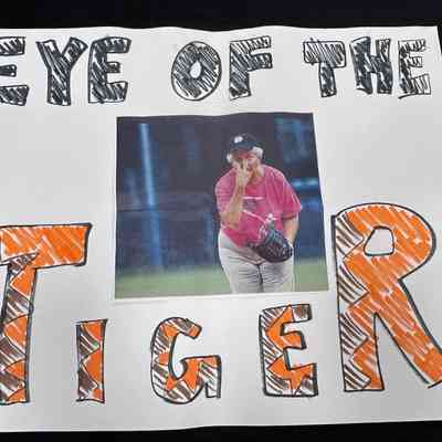 Softball Poster Sign