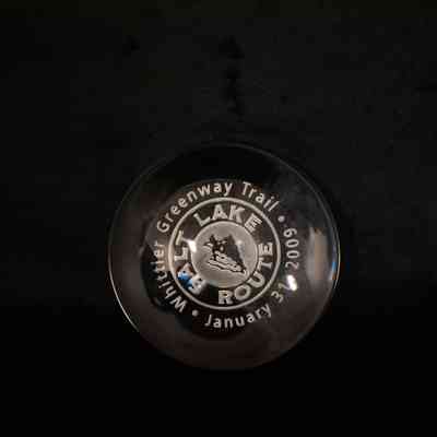 Glass Sphere, Whittier Greenway Trail