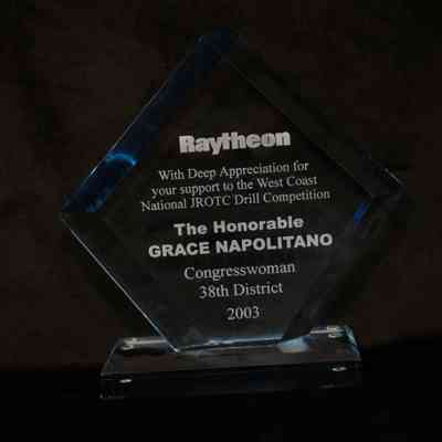 Plastic Award Statue, Raytheon