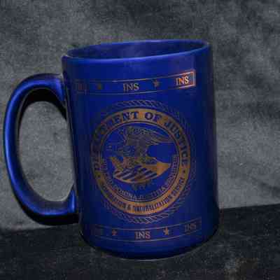 Ceramic Mug, Department of Justice
