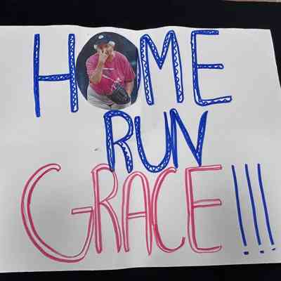 Softball Poster Sign
