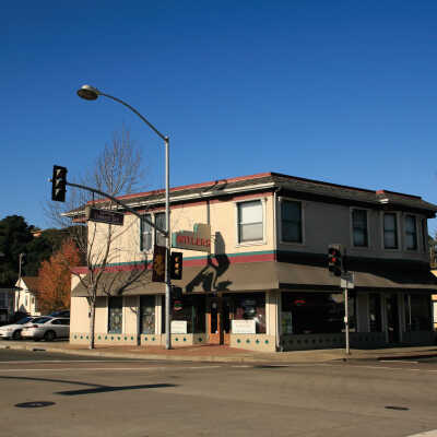 Antlers Tavern COLOR (NEPTUNE): Corner view of Antler's Tavern on Tennent and San Pablo avenues.