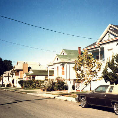 Queen Anne Cottages on Quinan Street (8 inches) city