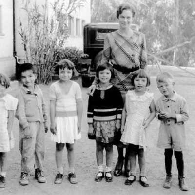 Miss Andree’s kindergarten class, 1931-1932