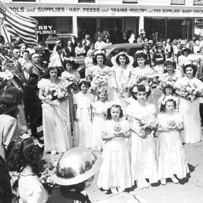 Holy Ghost Fesitival court 1947 (Prather)