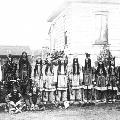 Shenandoah #121 #3 (Mariotti): 1903: William O'Kerland is at far right, in suit. Donated by granddaughter Marilyn Bennett Ponting 1975.