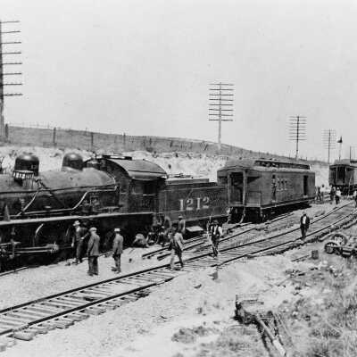 Santa Fe train wreck #1212 #2 (Mariotti)