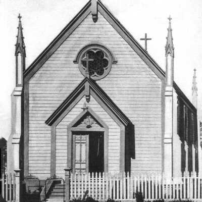 Old St. Joseph's Catholic Church (post card)
