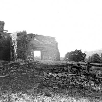 Martinez Adobe ruins, 1920 (Vincent)