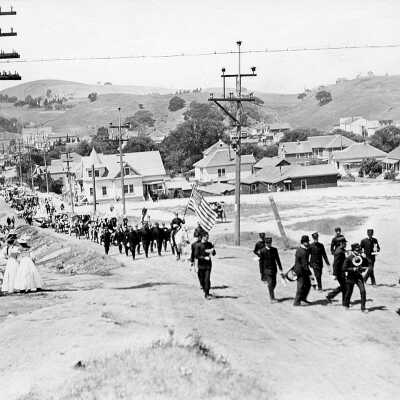 Parade around 1900 #1 (Jackson)
