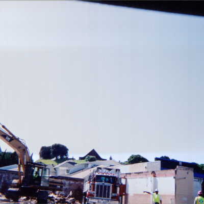 Pinole Food Center demolishing (Adila Araya; Topsy Araya estate)