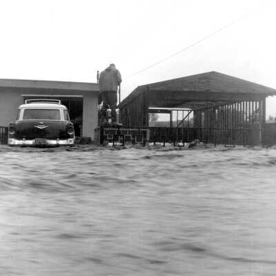 Flood damage to home