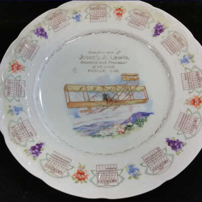 Joseph Lewis plate 1912