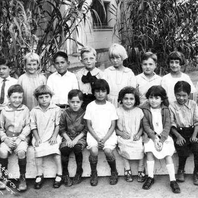 circa 1920 First grade class photo (Miller)