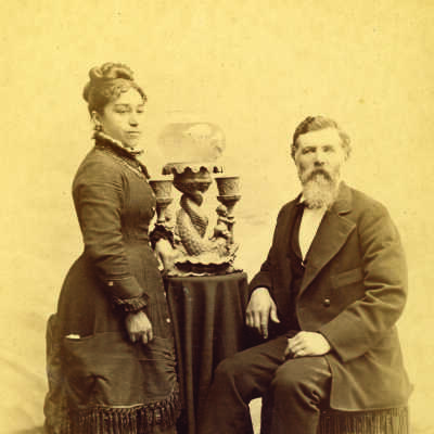 Carlotta and Bernardo Fernandez 1875 (Susan Fernandez)