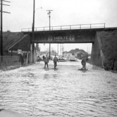 Flood of 1958 #10 - Tennent by park (Mariotti)