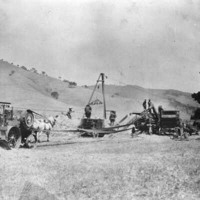 Amend steam tractor circa 1920