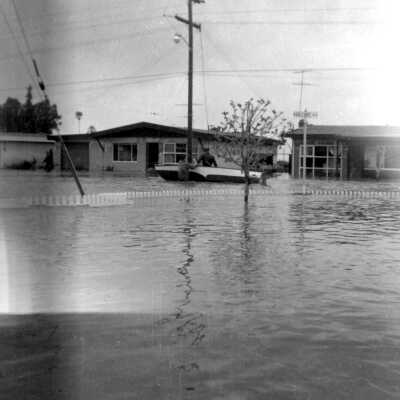 Flood of 1958 #2 (Ann Snyder, 280 Calais Drive)
