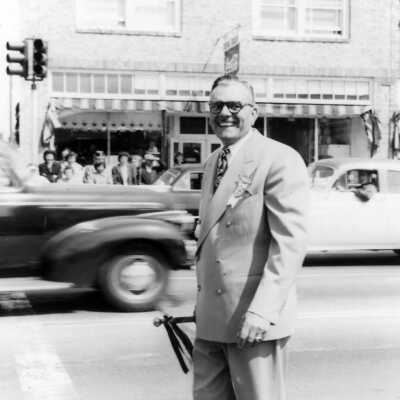 Holy Ghost Parade #1-John Cardoza leading (Mary Di Cecco)