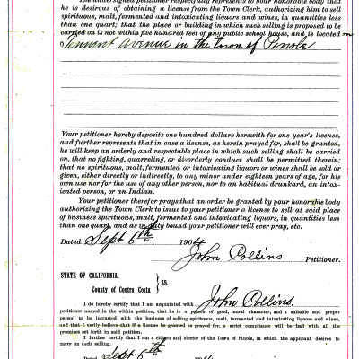 LIQUOR LICENSES