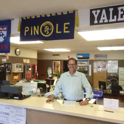 Kibby Kleiman in PVHS office 1