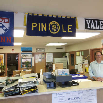 Kibby Kleiman in PVHS office 2