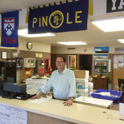 Kibby Kleiman in PVHS office 3