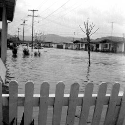 Flood of 1958 #5 (Ann Snyder, 280 Calais Drive)