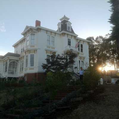 Fernandez Mansion painted 11:13 6: Fernandez Mansion is Pinole’s most historic home and one of two buildings in the city on the National Register of Historic Places. The other is the 1915 Bank of Pinole.  undefined