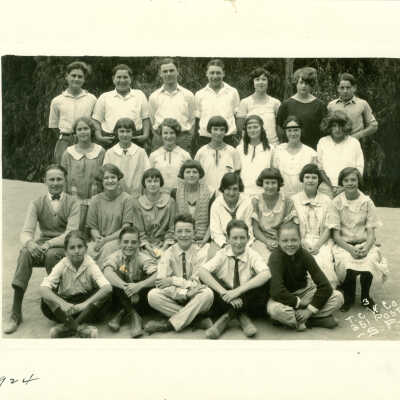 12- 1924 Pinole-Hercules School Class