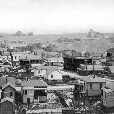 Bird's Eye View of Pinole 1909