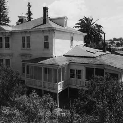 Fernandez Mansion from rear left: Fernandez Mansion is Pinole’s most historic home and one of two buildings in the city on the National Register of Historic Places. The other is the 1915 Bank of Pinole.  undefined