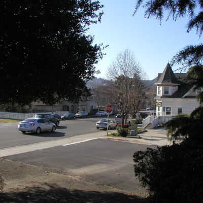 Main Street from BNSF looking west 2