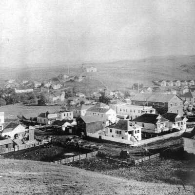 1906 Downtown Pinole from Summit Drive