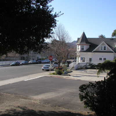 Main Street from BNSF looking west 4