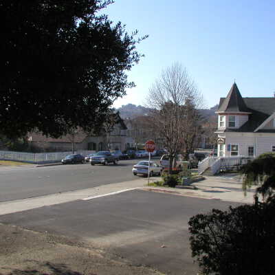 Main Street from BNSF looking west 5
