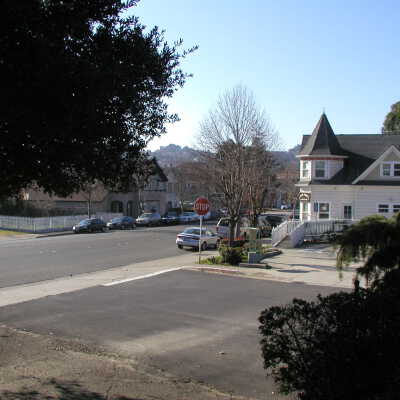 Main Street from BNSF looking west 6