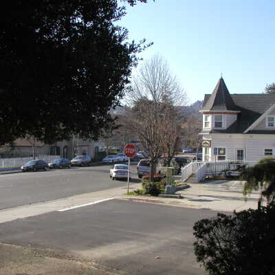 Main Street from BNSF looking west 7
