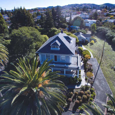Downer Mansion - Drone View (Earl Combs)