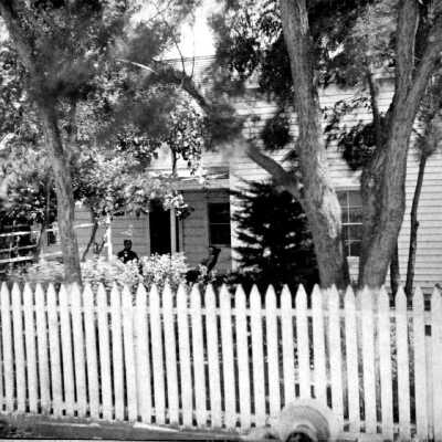 Home of Samuel Tennent (CCHS): The home, built by Tennent in 1850-51 for his wife, Rafaela, was Pinole’s first wooden-frame structure. The pieces were cut, pieced, numbered, and ready to be assembled. The home was shipped from Maine around Cape Horn to Pinole. A bunkhouse in the back was Pinole’s oldest standing building until razed in the 1990s. 