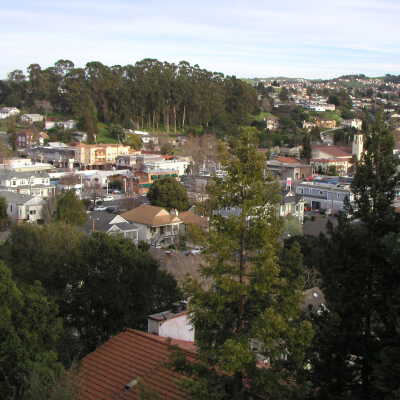 Downtown from Summit Drive
