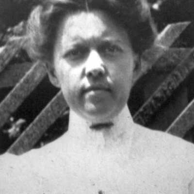 Frances Ellerhorst, around 1895 (Vincent): Frances L. Ellerhorst, circa 1895, daughter of Chris and Christina Ellerhorst of Pinole, CA.