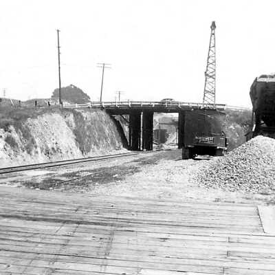 Railroad tunnel excavation #1