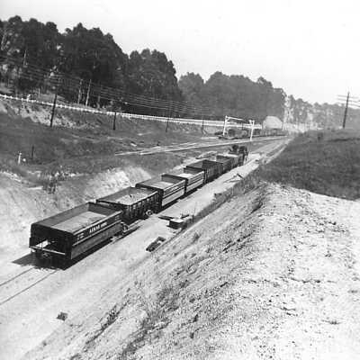 Railroad tunnel excavation #5