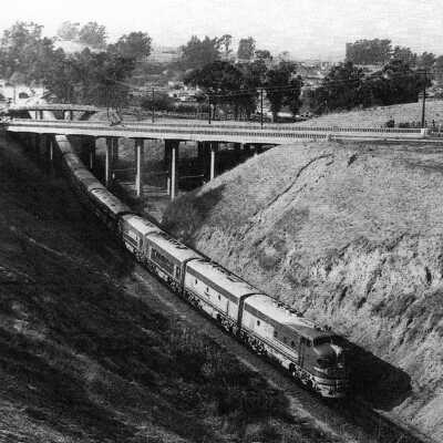 SF Chief leaving Pinole 11-6-59 (Donald A. Hansen)