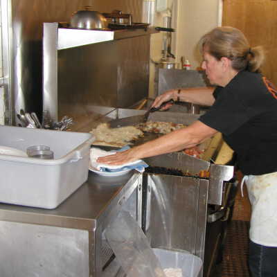 Cori Clark cooking 2