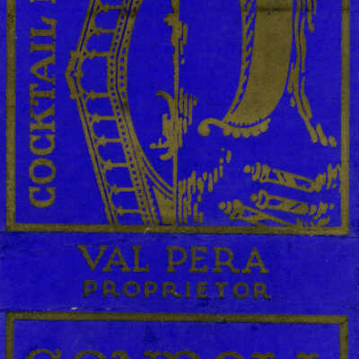 Gondola Cafe Matchbook