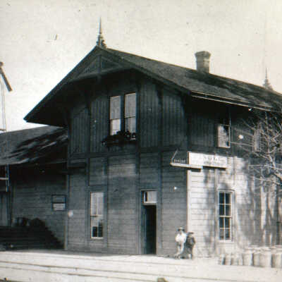 Southern Pacific Depot around 1900