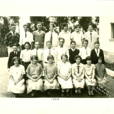 15-1926 Pinole-Hercules School Class